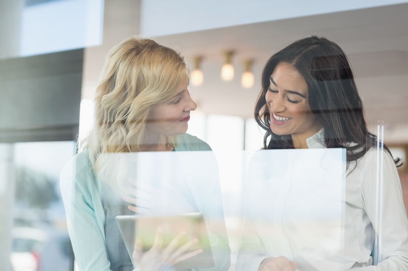 Kvinnor som värderar företag